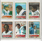 1983 Topps Football -   6 San Diego Chargers - All-Pro Cards /  Fouts & Winslow!