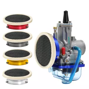 Carburador de motocicleta 55 mm pila de velocidad con taza de filtro de aire de red para Honda Yamaha - Imagen 1 de 9