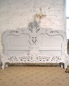 Painted Cottage Shabby Chic Romantic Angel Queen / King Bed