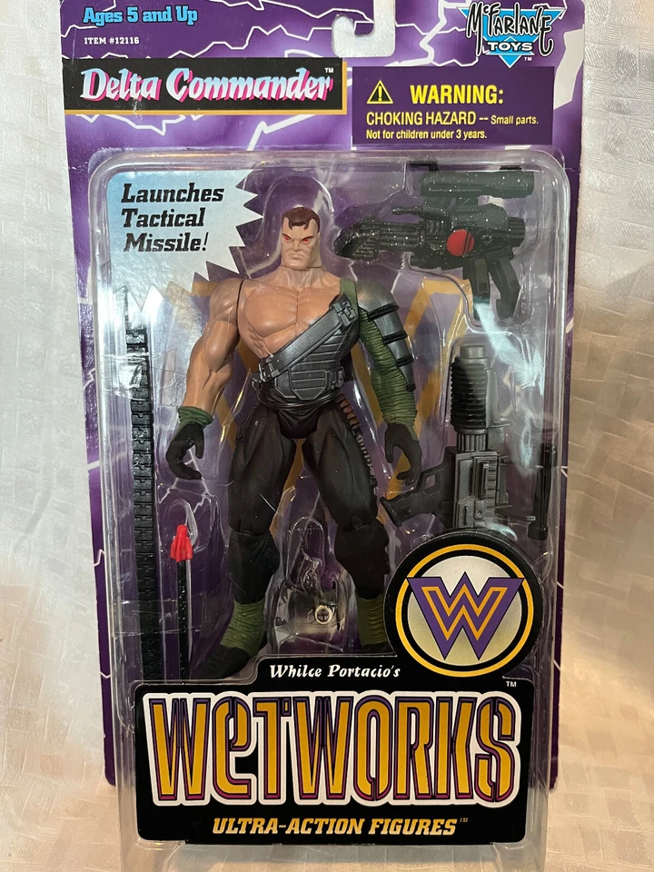 Figuras de acción ultra McFarlane Toys Wetworks Whilce Portacio Delta Commander Foto 1 de 3