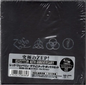 LED ZEPPELIN 40th Anniversary Definitive Collection Mini-LP Replica CD. SEALED - Foto 1 di 5