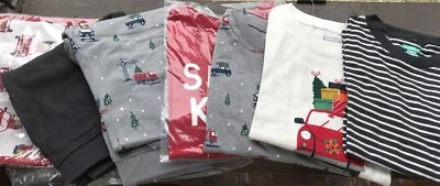 Conjunto de 6 piezas de traje de vacaciones Garanimals para niños 4T en bolsa 4 camisas LS y 2 joggers nuevo N Foto 1 de 4