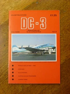 DC-3 production list Part 14 - John and Maureen Woods (Paperback, 1980s) - Picture 1 of 3