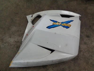 07 2007 SKI DOO SUMMIT 800 R 800R XRS SNOWMOBILE BODY WHITE PLASTIC SIDE PANEL - Image 1 of 4
