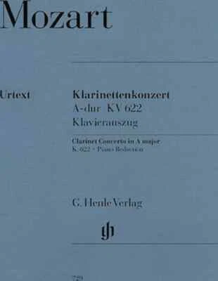 Clarinet Concerto in A Major, K. 622 - for Clarinet in A and Piano Reduction ... - Image 1 of 4