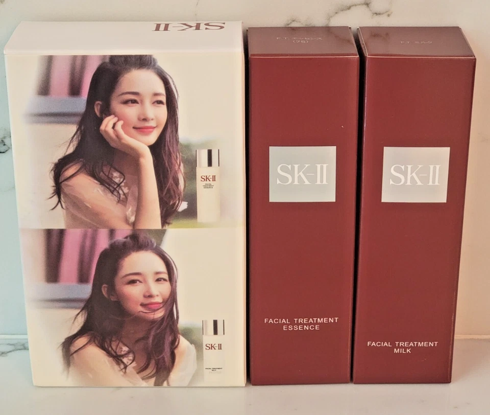 SK-II SK2 PITERA Set Tratamiento Facial Esencia 75ml + Tratamiento Facial Leche 75ml Foto 1 de 1