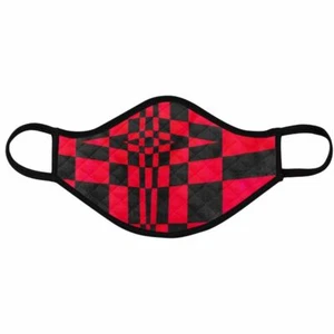 Mascarilla facial de tela de diseño cuadrado Fibonacci de AlchemyArts hecha a mano en Reino Unido S, M, L, XL - Imagen 1 de 4