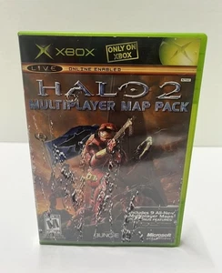 Halo 2 Multiplayer Map Pack (Microsoft Xbox, 2005) Complete W/ Manual CIB Tested - Picture 1 of 7