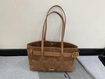 🎁NEW Women Zadig&Voltaire 33CM Suede Cattle Leather Shoulder Bag Crossbody Bag - Image 1 of 4