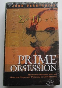 Prime Obsession John Derbyshire HC SEALED Joseph Henry Press (2003) - Picture 1 of 1