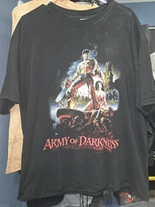 Vintage 1993 Army Of Darkness Movie Promo Shirt Size XL - Picture 1 of 5