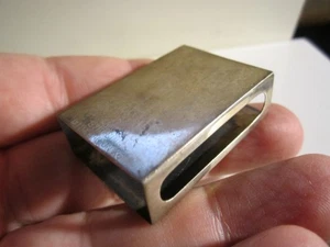 REED & BARTON X6 STERLING SILVER MATCH BOOK HOLDER 11g - OFC-V - Picture 1 of 3