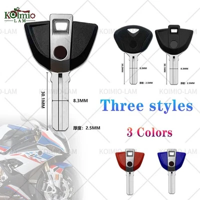 Blank Key Uncut Fit For BMW F650 F700 F800 GS/S/ST/R/GT G650 R nineT H2 H4 - Image 1 of 4
