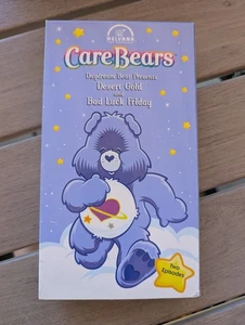 Care Bears VHS Daydream Bear Presents Desert Gold & Bad Luck Friday New/Sealed - Picture 1 of 2