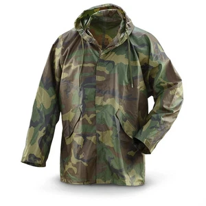 Parka para clima húmedo del ejército de Estados Unidos - Bosque - Mediana - 8405-00-001-1549 - Nueva - Imagen 1 de 3