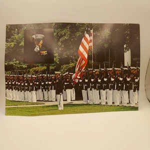 Marine Postkarte 1974 Marines Kaserne Washington DC - Bild 1 von 9