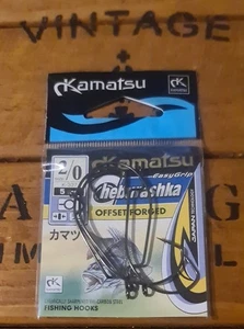 Kamatsu Cheburashka Offset Hooks Weedless Big Eye Drop Shot Carolina Rig Texas - Picture 1 of 2