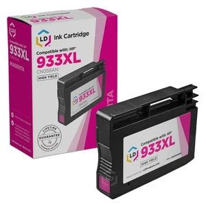 Cartucho de tinta magenta LD CN055AN 933XL para HP 6100 6600 6700 7110 7510 7610 7612 - Imagen 1 de 9