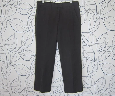Pantalones cortos A I X Armani Exchange gris oscuro micro rayas de algodón talla 32 32 x 30 Foto 1 de 4