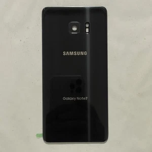Original OEM Back Glass For Samsung Galaxy Fe SM-N930 N930F N930V N935F Fe Black - Photo 1 sur 2