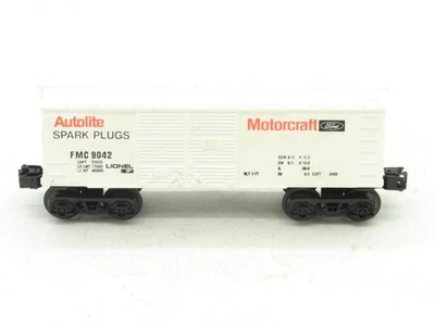 Lionel O Gauge O-27 Ford Motorcraft Autolite Spark Plugs Box Car 9042 - Image 1 of 4