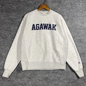 Camp Agawak Crewneck Sweatshirt Mens Size Medium Champion Minocqua Wisconsin - Picture 1 of 17