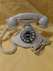 Vintage Style Conair Telephone Metropolis SW2505 White Rotary Style Push Buttons
