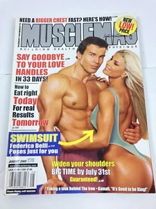 Musclemag International #278 Aug 2005 Say Goodbye to Ur Love Handles in 33 days - Picture 1 of 10