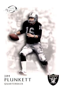 2011 Topps Legends Jim Plunkett NFL Base Card PWE Set Break HOF Raiders #126 - Picture 1 of 2