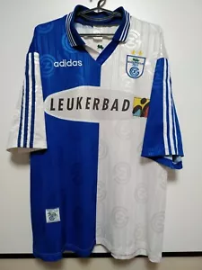 MAGLIA FOOTBALL FIRMATA TAGLIA XL 1997-1998 HOME FOOTBALL TAGLIA XL - Foto 1 di 12
