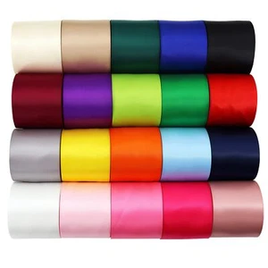 Double Face Satin Ribbon 2 inch Ribbon 20 Solid Color Ribbon Assortment 2" X ... - Picture 1 of 9