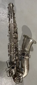 Vintage Perfacktone Alto Saxophone Low Pitch #53611 - Silver - Estate Find READ - Picture 1 of 8