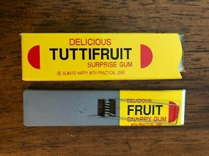 Vintage Snappy Gum Delicious Tuttifruit Surprise Gum - Picture 1 of 1