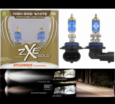 Sylvania Silverstar ZXE Gold 9006 HB4 55 Вт две лампы передняя фара ближний свет модернизация - Изображение 1 из 4