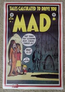 Póster de pared Mad Magazine #1/Cómics EC/Harvey Kurtzman/16 x 24"/Stabur/1985 - Imagen 1 de 5