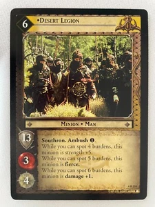 LOTR TCG - Desert Legion 4R218 - The Two Towers - Picture 1 of 1