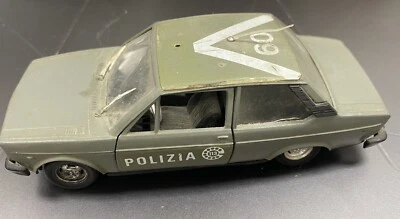POLITOYS POLISTIL - FIAT - 131 MIRAFIORI POLIZIA - POLICÍA AÑOS 70 Foto 1 de 4