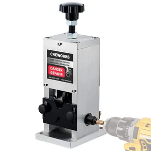 CREWORKS Manual Wire Stripping Machine for 1.5-25 mm Scrap Copper Metal Cables - Picture 1 of 9