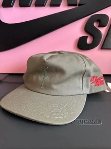 2019 Nike Air Jordan Travis Scott Cactus Jack Highest Hat II Olive Preowned - Picture 1 of 6