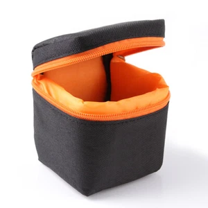 Waterproof Padded Protect Case Bag For Sony 16-70mm F4 50mm F1.8 Lens Black - Picture 1 of 5