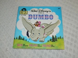 Libro y disco vintage de Disney Story of Dumbo 1978 - Imagen 1 de 5