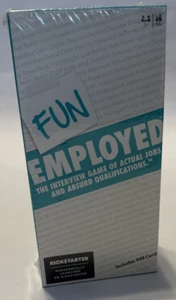 Fun Employed Interview Game Actual Jobs Absurd Qualifications New - Picture 1 of 4