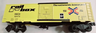 Williams O Scale Railbox Single Door Boxcar RBOX 12473 - Image 1 of 4