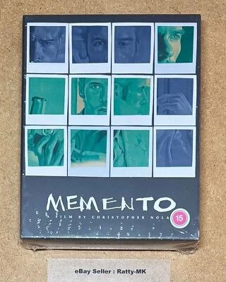 MEMENTO - UK COLLECTOR'S EDITION BLU RAY STEELBOOK - NEW & SEALED - Image 1 of 4