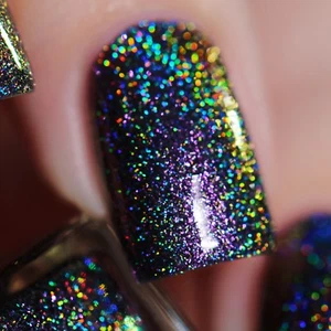ILNP Hide Away - Pink to Green Color Kissed Ultra Holographic Nail Polish - Picture 1 of 12