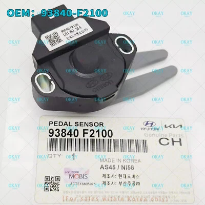 Sensor interruptor de bloqueo de encendido OEM para Kia Rio IV HYUNDAI KONA 93840-F2100 Foto 1 de 4