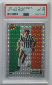1995-96 Panini U.N.F.P. Antonio Conte #144 PSA 8  - Picture 1 of 2