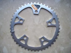 NOS Shimano Deore XT Biopace-SG A-46 MTB Kettenblatt / FC-M730 / 46 T / BCD 110 - Bild 1 von 6