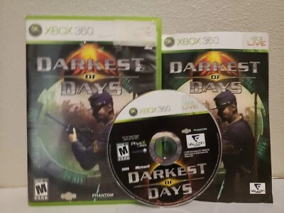Darkest of Days Xbox 360 COMPLETE CIB Tested Rare - Image 1 of 3
