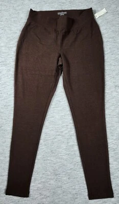 Mid Waist Ankle Length Leggings Womens Size Small Brown - Image 1 of 4